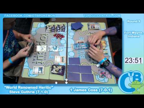 Fort Wayne, Indiana Regionals 2013 Round 9 Steve Guthrie (Bouffalant/Tornadus) vs James Coss (Plasma
