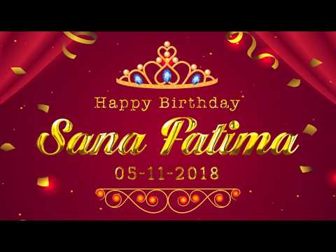 Sanah Birthday
