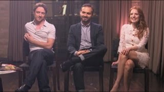 His and Hers: James McAvoy and Jessica Chastain Look at Both Sides of a Marriage video