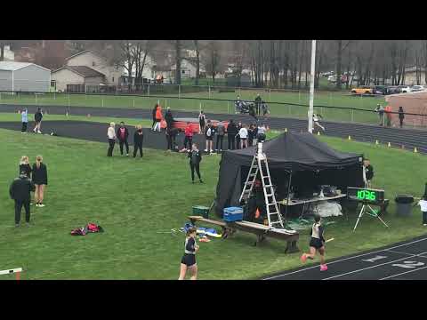 Girls 4x200m Relay Finals at 2025 Newton Falls Tiger Invitational 4/5/25