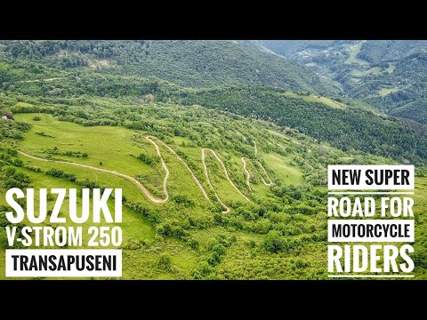 V-Strom 250 on TransApuseni The next super road for motorcycle riders