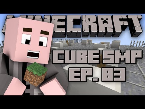 Minecraft: Cube SMP with StrauberryJam - Episode 83 - Sky Cafe Work!