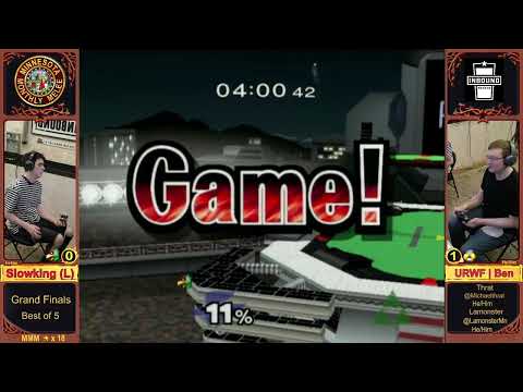 MMM #18 - Top 8 Grand Finals: Ben (Sheik) vs Slowking (Falco)
