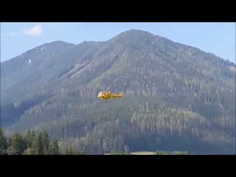 OE-EXT in Turnau, Alouette III in der 600er Größe