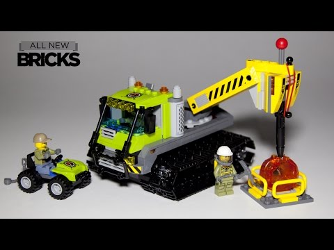 Vidéo LEGO City 60122 : La foreuse à chenilles