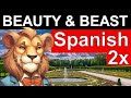 ️ LEARN SPANISH BEAUTY AND THE BEAST IN SPANISH BASIC SPANISH FOR BEGINNERS SPANISH FAIRY TALE