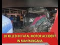 10 Including Twins Killed In Fatal Motor Accident In Mahiyangana