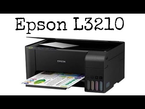Epson EcoTank L3210 A4 All-in-One Ink Tank Printer