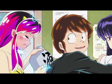 Ataru Tries Kiss Sakura Sensei   Urusei Yatsura 2022 Episode 19