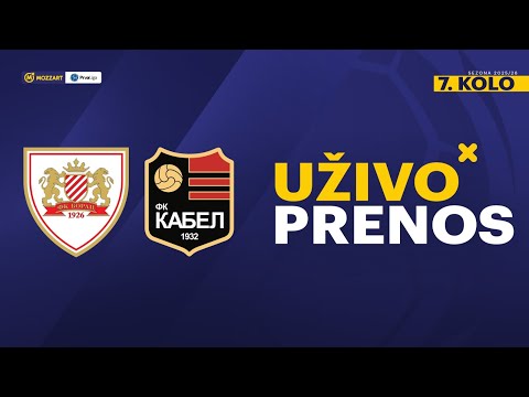 Borac 1926 - Kabel Mozzart Bet Prva liga Srbije 2025/26 7. Kolo