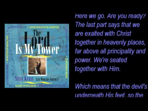 Steve Kuban — For the Lord Is My Tower — with Scrolling Words (lyric video)