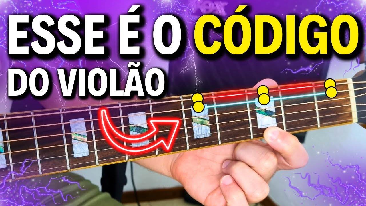 Você NUNCA VAI ESQUECER essa aula de violão - O truque que desbloqueia SOLOS, ARRANJOS E ACORDES