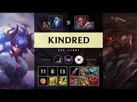 Kindred ADC vs Lucian - KR Master Patch 25.09