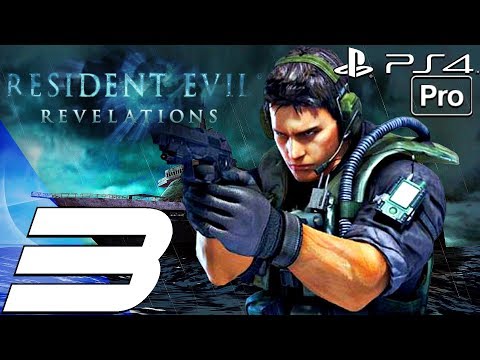 Resident Evil Revelations - Gameplay Walkthrough Part 3 - Scagdead Boss Fight (PS4 PRO) Remastered