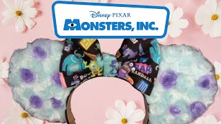 DIY No Sew Sulley Monsters Inc Mickey Ears | Pixar Mickey Disney Ear Tutorial