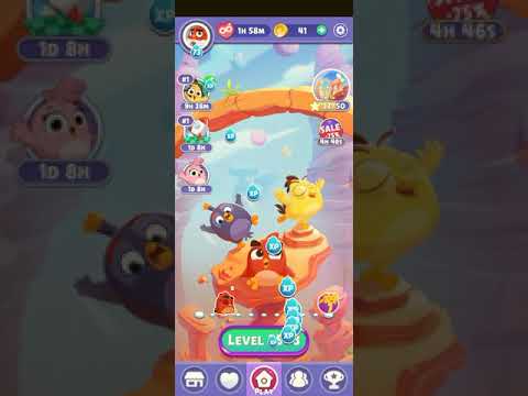 Angry Birds Dream Blast Level 2543 Part 2-2544