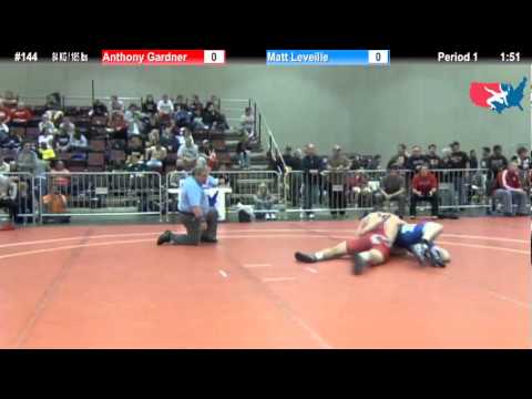 FILAJRFS: 84 KG / 185 lbs: Anthony Gardner (Terrapin WC) vs. Matt Leveille (Team FIT)