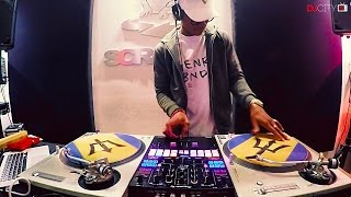 DJ Puffy Performs Caribbean-Style Routine