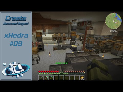 Create Above and Beyond E09 Hammer and Adventure time The Nether, a Meteor and getting SHTUFF