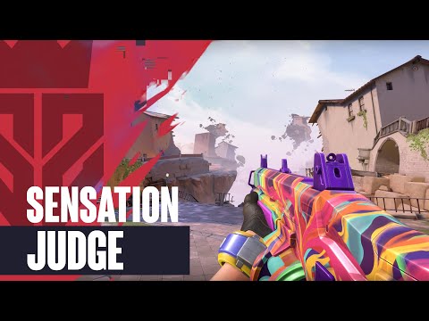 Sensation Judge Skin Showcase [4K] - Valorant Sensation Skins