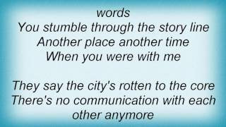 10cc - I Hate To Eat Alone Lyrics