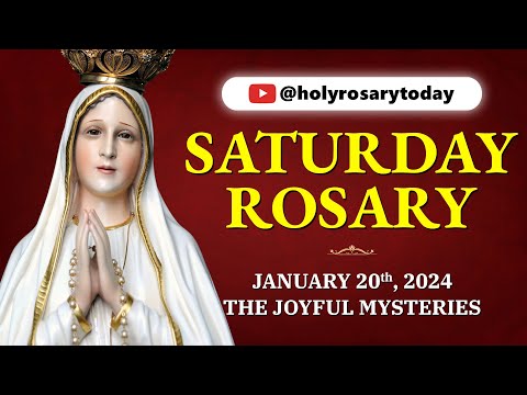 SATURDAY HOLY ROSARY ❤️ JANUARY 20 2024 ❤️ JOYFUL MYSTERIES OF THE ROSARY [VIRTUAL] #holyrosarytoday