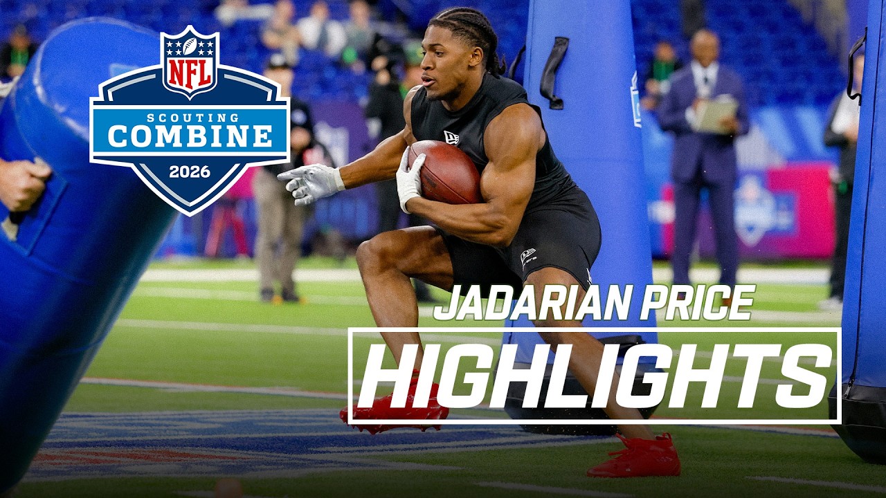 Jadarian Price's 2026 NFL Scouting Combine Workout