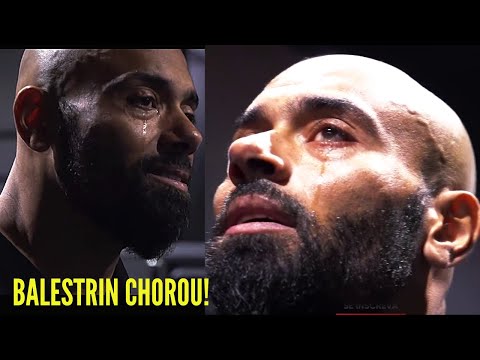 BALESTRIN CHORA AO ENTRAR NO CT NOVAMENTE