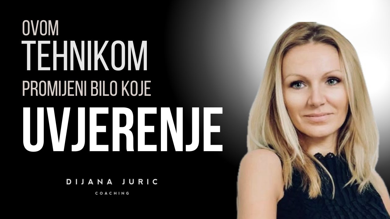 Kako promijeniti UVJERENJE? Ovo je TEHNIKA za promjenu bilo kojeg uvjerenja I Self-help &  Coaching