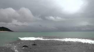 preview picture of video 'Philippine Sea, Dinadiawan, Aurora, Philippines'