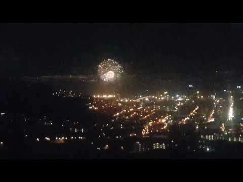 Fireworks in Cape town