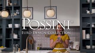 1_Watch A Video About the Possini Euro Carlyn Black and Gold Mini Pendant
