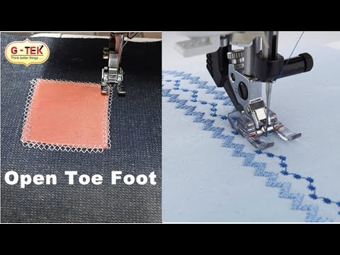 Open Toe Foot Demo