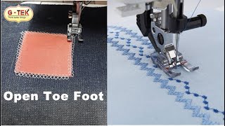 Open Toe Foot Demo