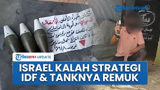 Bermodal Kain Putih, 2 Brigade Perlawanan Mampu Ledakkan Tentara Israel dan Tanknya Pakai Mortir