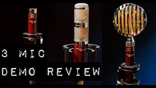 Video thumbnail for Vanguard Audio Labs - 3 Mic Demo Review by Creative Sound Lab