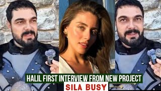 Halil Ibrahim Ceyhan New Interview from Set !Sila Turkoglu Busy