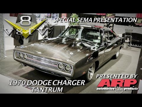 1970 Dodge Charger SpeedKore TANTRUM 9 Liter Twin Turbo SEMA 2015 Video V8TV
