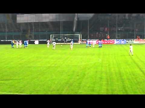 Roberto Inglese 3-3 penalty @ Brescia - Carpi 3-3