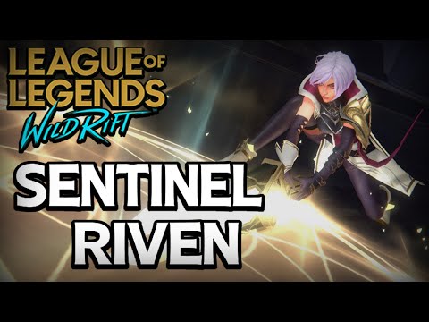 Sentinel Riven Skin Spotlight | League of Legends : Wild Rift