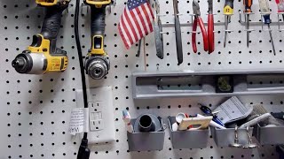 Pegboard Hooks Assortment. Organize The Garage!