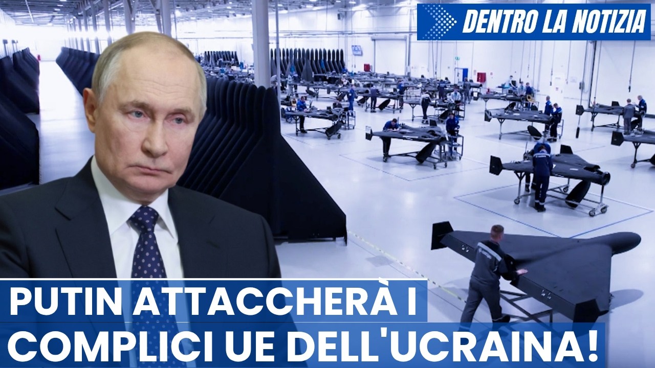 Putin colpirà i Paesi Ue che forniscono droni all’Ucraina! Italia a rischio! USA: nuova arma russa