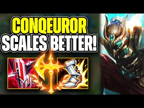 CONQUEROR Yasuo Scales BETTER Than Lethal Tempo! - League of Legends