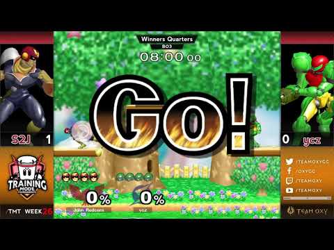 Training Mode Tournaments #26 S2J (Falcon) vs. ycz6 (Samus) - Winners Quarters SSBM