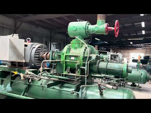 Genemco- [Frick RWB-II-222E Rotary Screw Compressor Package (Frick TDSH233L, 400 HP 460 V]