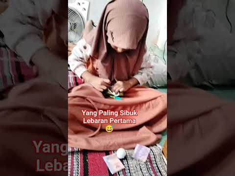 Lebaran Pertama Sibuk Berburu THR😆#lebaran2025 #thrlebaran