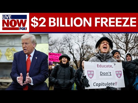 Video | Trump threatens Harvard's tax status after $2B funding freeze | LiveNOW from FOX