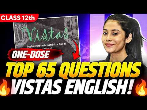 Class 12th English Top 65 Questions | Must Watch For Board 2026 | Class 12th English Boards 2026