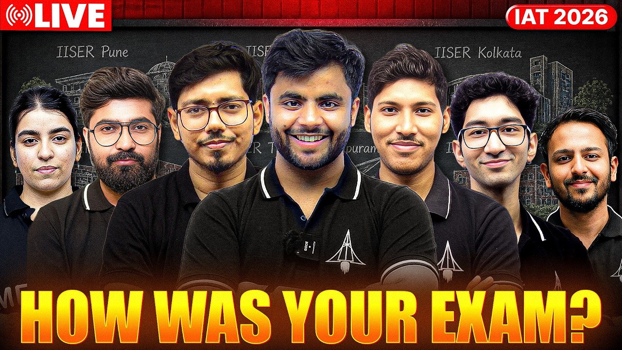 IAT 2026 Exam Analysis Live 🚀 | Student Reactions, Attempts & Expected Cutoff