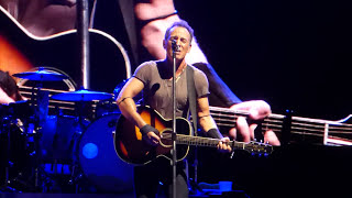Bruce Springsteen - I Wish I Were Blind (acoustic) - Hunter Valley 23 February 2014